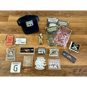 Geissele Tactical Patches, Stickers, Hat, Misc Las Vegas Shot Show 2026, NEW